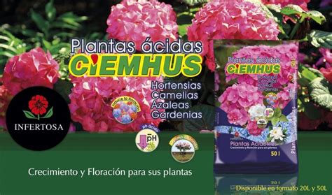 CIEMHUS PLANTAS ÁCIDAS ABONOS ORGANICOS Sustratos jardinería