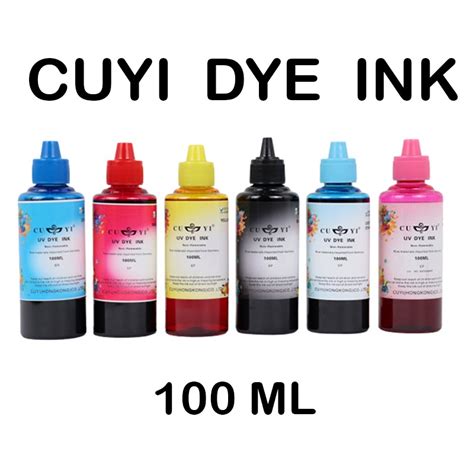 Cuyi Uv Dye Ink For Inkjet Printer Ml Cuyi Dye Ink For Epson Cuyi