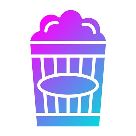 Premium Vector Popcorn Vector Icon Design Illustration