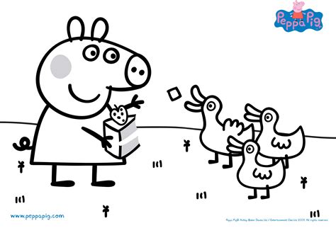 Peppa Pig Coloring Pages Printable Coloring And Drawing