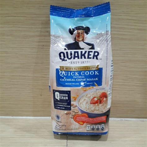 Jual Quaker Oatmeal 200gram Shopee Indonesia