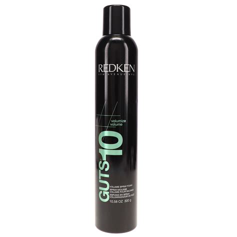 Redken Guts 10 Volume Spray Foam Mousse 1058 Oz 2 Pack