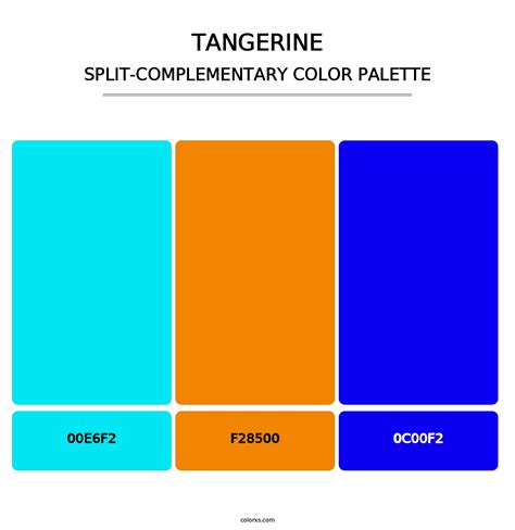 Tangerine Color Palettes