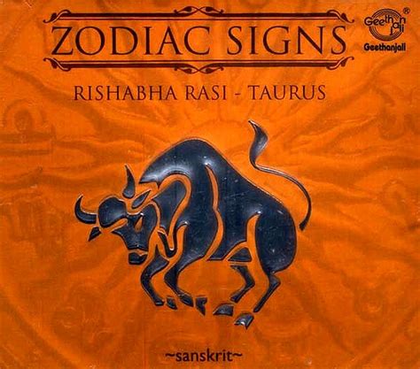 Zodiac Signsrishabha Rasi Taurus Sanskrit Audio Cd Exotic