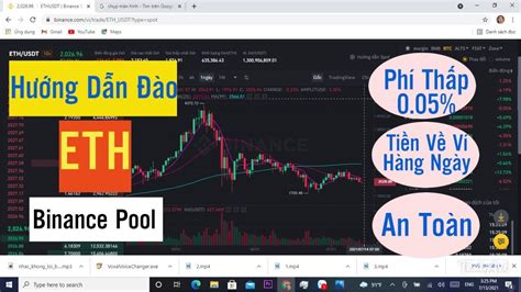 Hướng Dẫn Đào ETH Bằng Phoenixminer 5 6 Binance Pool Rút Tiền Về Ví