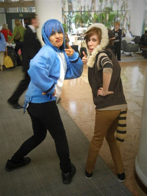 Mordecai And Rigby Regular Show Cosplay By Nyant On Deviantart