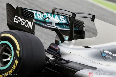 Mercedes Amg F W Engine Cover T Wing Photo Gallery F Technical Net