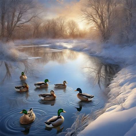 Solve Duck Pond Jigsaw Puzzle Online With Pieces