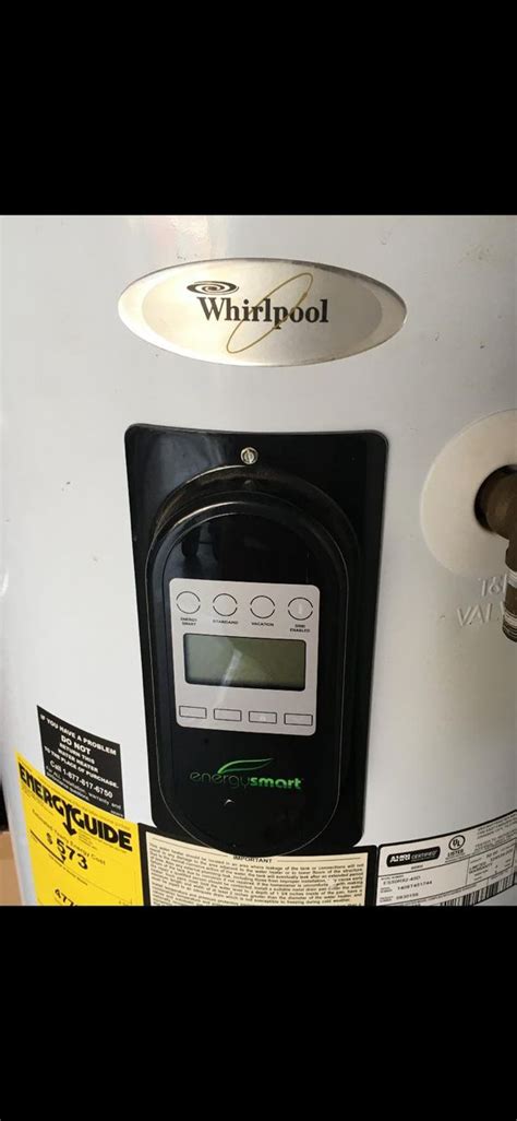 Whirlpool Energy Smart Digital Water Heater For Sale In Orlando Fl Offerup