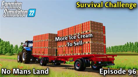 FS22 Survival Challenge On No Mans Land Hard Mode Ep 96 LOTS OF FIELD