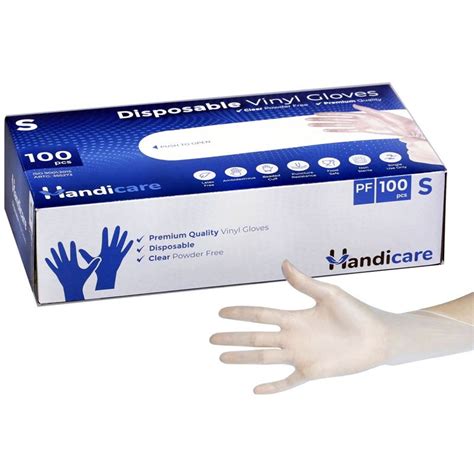 Disposable Vinyl Gloves Small Envo Supplies Pty Ltd