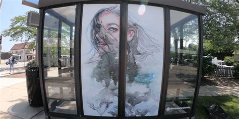 Bus Shelter Art Project