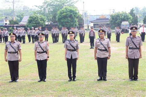 Polres Tuba Gelar Upacara Pelantikan Dan Sertijab Berikut Rinciannya