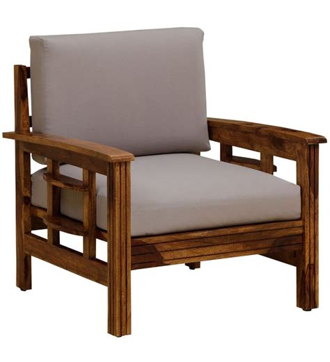 Buy Teak Wood Single Seater Sofa Online TeakLab