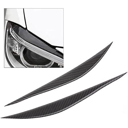 Amazon Keenso Carbon Fiber Headlight Eyelids Trim Headlamp