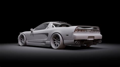 Honda NSX-R '92 3D Model