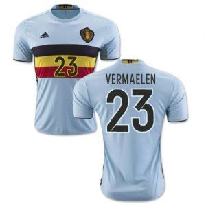 Belgium Away Soccer Jersey Vermaelen Belgium Benz Best