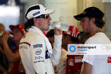 Robert Kubica POL BMW Sauber F1 On The Drivers Parade Formula One