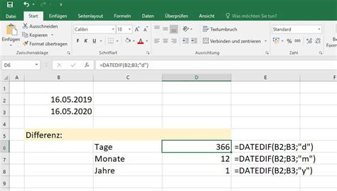 Excel Datum Subtrahieren Differenz Berechnen So Geht S In Hot Sex Picture