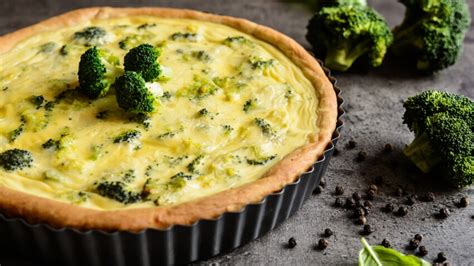 Tarte Au Brocolis Facile Et Rapide Rapide D Couvrez Les Recettes De