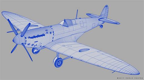 ArtStation - SUPERMARINE SPITFIRE MK IXC | Game Assets