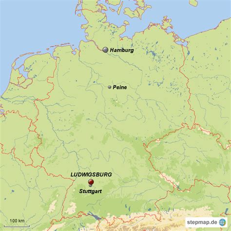 Ludwigsburg Germany Map