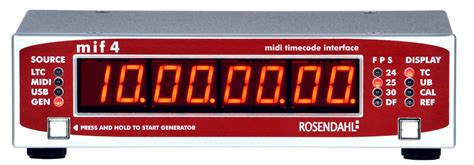 Mif4 Midi Timecode Interface