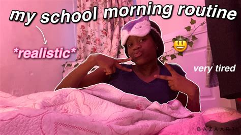 My Realistic School Morning Routine Youtube