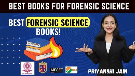 Best Books For Forensic Science UG PG UGC NET CUET AIFSET NFSU