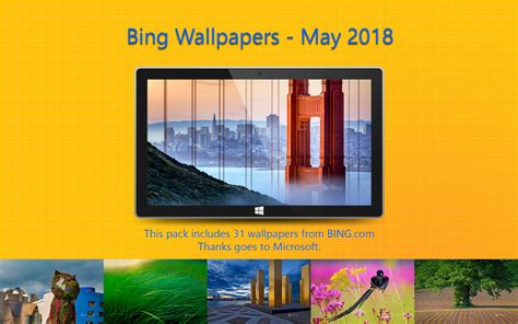 Bing Wallpapers - May 2018 by Misaki2009 on DeviantArt