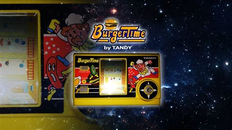 Burgertime Tandy Lcd Handheld Youtube