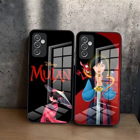 Disney Princess Mulan Phone Case For Samsung S24 Ultra S23 S22 S20 Fe S21 Plus Galaxy