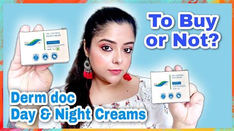 Derm Doc Oil Control Day Night Creams Honest Review Youtube