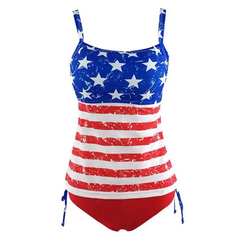 Buy 2017 American Flag Swimwear Stars And Stripes Usa