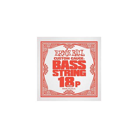 Ernie Ball Custom Gauge Bass String P Corde Reverb Uk