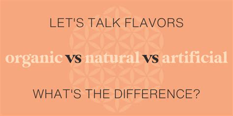 What are Organic Flavors?