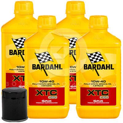 Kit Tagliando Olio Bardahl Xtc C W Filtro Yamaha Xj S