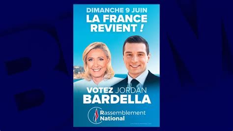 INFO BFMTV Européennes Marine Le Pen aux côtés de Jordan Bardella sur