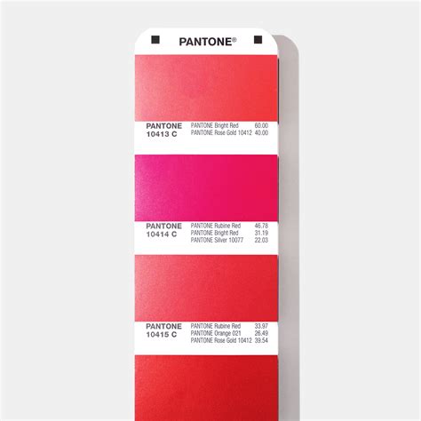 Pantone Metalik Renk Kataloğu Pantone Metallics Guide