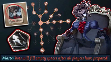 Practice The New Hunter On Test Server With Master Bot Identity V Sangria The Opera Singer