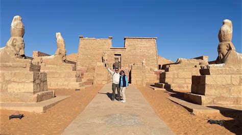 Wadi Es Sabua Temple Tempio Di Wadi El Seboua In Nubia YouTube