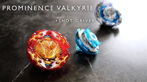 Prominence Valkyrie Shot Driver Vs Guilty Longinus Beyblade Burst