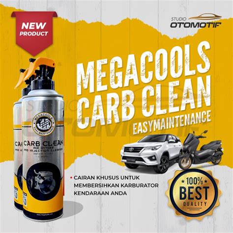 Jual Carbu Cleaner Injector Megacools Karbu Cleaner Motor Mobil