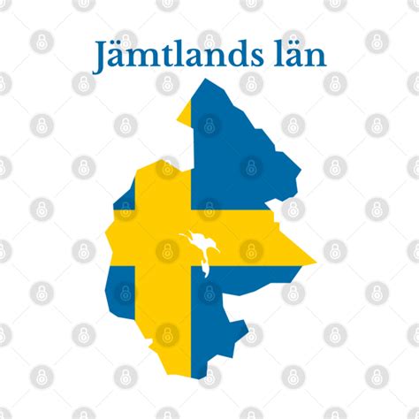 Jamtland County Map, Sweden. - Jamtland County - T-Shirt | TeePublic