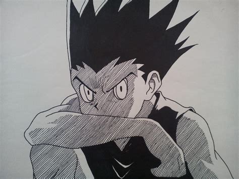 Gon Transformation Manga Panel : Gon Transformation Gif Wallpaper : Gon ...