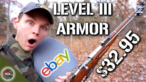 Testing Cheap EBay Level III Body Armor Can It Stop A MosinNagant