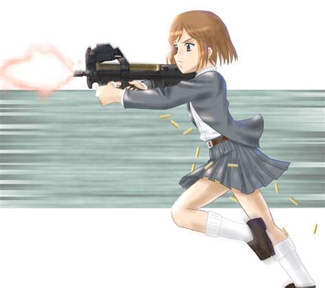 Yuujin Kaidan Henrietta Gunslinger Girl Gunslinger Girl 00s 1girl Blazer Bob Cut Brown