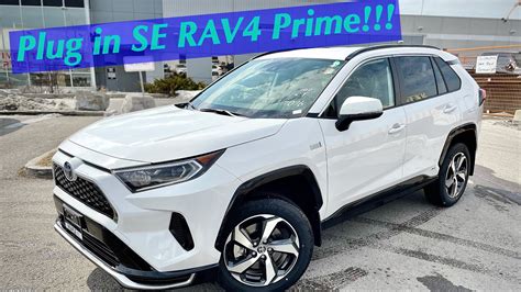 The 2021 RAV4 Prime SE Is Unbelievable SO Many Standard Features