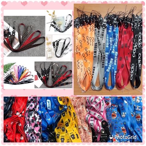 Jual Tali Gantungan Hp Motif Disney Fashion Sport Branded Strap Phone