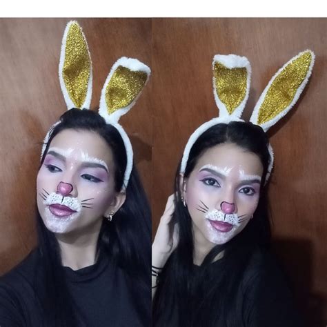 Eng Esp Makeup Inspired By A Bunny Maquillaje Inspirado En Una